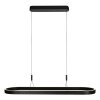 Steinhauer Mykty LED Pendelleuchte für Esstisch 2-flammig, oval, 120 cm aus Metall