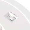 Steinhauer Luminix runde flache dimmbare LED Deckenleuchte mit weißem Schirm IP44