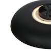 Steinhauer LED Deckenleuchte Golden Veil, runde Bauform, 2700 Kelvin warmweiß