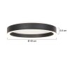 Steinhauer Ringlux dimmbare LED Deckenleuchte 3600 Lumen 2700 Kelvin 30 Watt Ø 40 cm