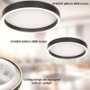 Steinhauer Ringlux dimmbare LED Deckenleuchte 3600 Lumen 2700 Kelvin 30 Watt Ø 40 cm