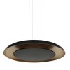 Steinhauer Golden Veil LED-Deckenleuchte modern rund 2-flammig dimmbar IP20