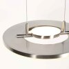 Steinhauer LED Pendelleuchte Soleil, flache Form, höhenverstellbar, 2700 Kelvin warmweiß