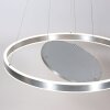 Steinhauer LED Pendelleuchte Ringlux, höhenverstellbar, runde Bauform, 2700 Kelvin