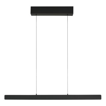 Steinhauer Fluxy lineare LED-Pendelleuchte, 120 cm, dimmbar, 2700K, 2700lm, 5W