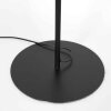 Steinhauer Bloeba Bogenstehlampe, dimmbar, mit grauem Stoffschirm fürs Wohnzimmer