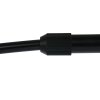Steinhauer Sparkled Light Stehleuchte mit braunem Holzschirm, E27, dimmbar, IP20, 240 cm