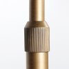 Steinhauer Sparkled Light verstellbare Bogenstehlampe bronzefarben mit weißem Schirm