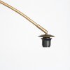 Steinhauer Sparkled Light Bogenstehlampe mit weißem Stoffschirm, Bronze, E27