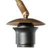 Steinhauer Sparkled Light Bogenstehlampe mit weißem Stoffschirm, Bronze, E27