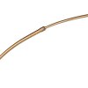 Steinhauer Sparkled Light Bogenstehlampe mit weißem Stoffschirm, Bronze, E27