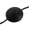Steinhauer Stang klassische Stehlampe Bodenleuchte mit Seegrasschirm, E27, dimmbar, IP20