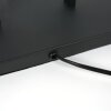 Steinhauer Stang verstellbare Stehlampe mit goldfarbenem Schirm, dimmbar, 160 cm