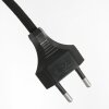 Steinhauer Stang verstellbare Stehlampe mit goldfarbenem Schirm, dimmbar, 160 cm