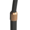 Steinhauer Ringlux goldfarbene LED Bogen-Stehlampe mit Ring, 4000 Lumen, 20 W