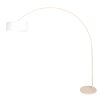 Steinhauer Sparkled Light verstellbare Bogenstehlampe modern mit Schalter, 240 cm