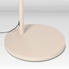 Steinhauer Sparkled Light Bogenstehlampe mit naturfarbenem Bambusschirm, 240 cm