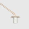 Steinhauer Sparkled Light Bogenstehlampe mit naturfarbenem Bambusschirm, 240 cm