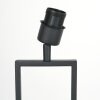 Steinhauer Stang Tischleuchte Tischlampe mit gold-schwarzem Stoffschirm E27