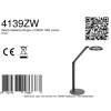 Steinhauer Ringlux LED Ring-Tischleuchte, dimmbar, mit Schalter 2700K 1000lm 5W