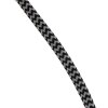 Steinhauer Elegant Classy Schwenkarm-Wandleuchte, schwarz-goldener Stoffschirm