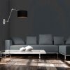 Steinhauer Prestige Chic verstellbare Wandleuchte mit Schalter fürs Wohnzimmer