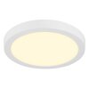 Globo Luno weiße runde LED Deckenleuchte IP20 3000 Kelvin 2640 Lumen 24 Watt Ø29 cm