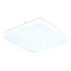 Globo Donte quadratische LED Deckenleuchte weiß mit Acrylglasschirm, 1600 lm