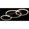 Globo Fletcher LED Metall-Deckenleuchte mit Ringdesign modern 3000K 4700lm 40W