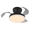 Globo Zavala LED dimmbarer Deckenventilator mit Licht, Fernbedienung, modern, IP20