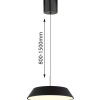 Globo Silena LED höhenverstellbare Hängeleuchte 24W 3000K 2900lm für Küche modern