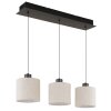 NOWA Thea LED Esstisch-Pendelleuchte 74 cm 3000 K 3000 lm 24 W mit Stoffschirm