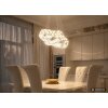 Globo Lidia LED Esstisch-Pendelleuchte mit Fernbedienung, verstellbar ø 61 cm