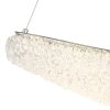 Globo Kristalla LED Esstisch-Pendelleuchte dimmbar 105 cm 2700-6000 K 4520 lm 40 W