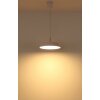 Globo Silena LED Hängeleuchte verstellbare Esstisch-Hängeleuchte weiß matt Ø 40 cm 3000 K 2900 lm 24 W