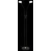 Globo Silvio LED Stehlampe modern mit 2 verstellbaren Leuchten für Wohnzimmer