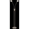 Globo Silvio LED Stehlampe dimmbar, 2-flammig, 1400 Lumen, 2700-4000 Kelvin