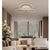 Globo Miles runde dimmbare LED Deckenleuchte mit Fernbedienung, 40 cm, modern