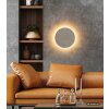 Globo Jillian LED Wandleuchte aus Travertin, rund 3000 Kelvin 1698 Lumen 14 Watt IP20 für innen