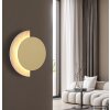 Globo Rojas LED Wandleuchte Wandlampe aus Travertin in Gold-Weiß 3000K 838 lm 8 W IP20