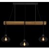 Globo Caldwell Hängeleuchte Esstisch Industrial 3-flammig Holz Metall E27 100 cm
