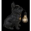 Globo DOGLI LED Solarleuchte Hund für Außenbereich IP44 3000 Kelvin