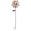 Globo ROSALI LED Solarleuchte Gartenstecker Rose für Außenbereich IP44 3000K 6W