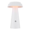 Globo MIRALIE LED Solarleuchte für Außenbereich, weiße Außenleuchte, IP54, modern