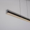 SCHÖNER WOHNEN-Kollektion LENA LED längliche Esstisch-Pendelleuchte 105 cm Rauchglas