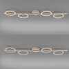 SCHÖNER WOHNEN-Kollektion MINI RITUS sandfarbene LED Deckenleuchte für Wohnzimmer