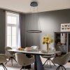 SCHÖNER WOHNEN-Kollektion QUILLO LED Ring-Pendelleuchte für Esstisch modern
