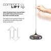 SCHÖNER WOHNEN-Kollektion POSH LED 3-flammige Esstisch-Pendelleuchte
