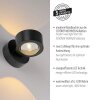 SCHÖNER WOHNEN-Kollektion CHIA LED 2-flammige Up-Down-Wandleuchte 3000 Kelvin 220 Lumen 2 Watt