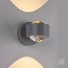 SCHÖNER WOHNEN-Kollektion CHIA LED-Wandlampe mit transparentem Glasschirm Up-/Downlight